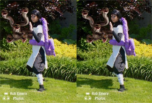 Orochimaru's snake arm jutsu